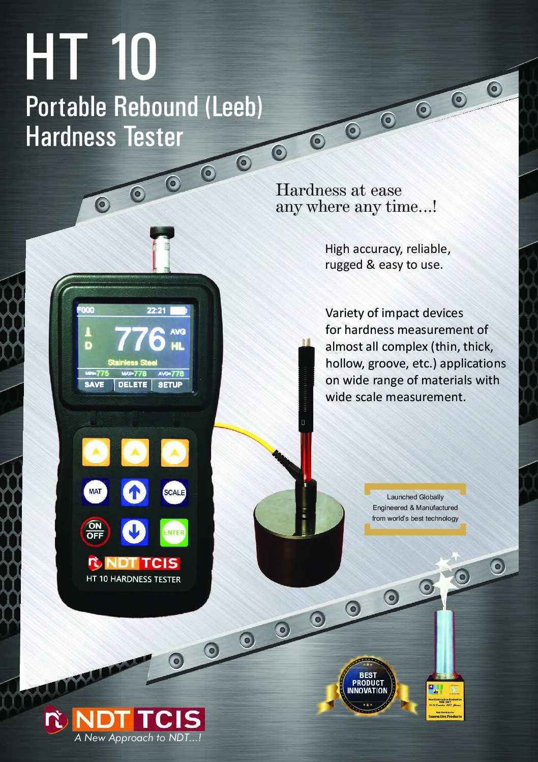 HT10 – Hardness Tester Brochure TCIS